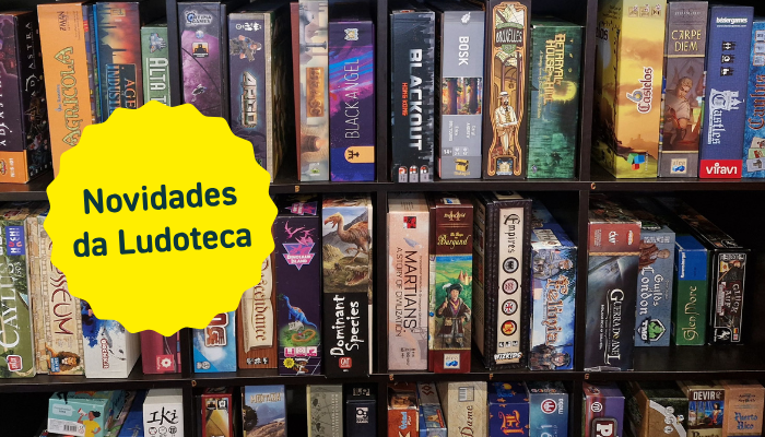 Novidades da Ludoteca – março de 2026