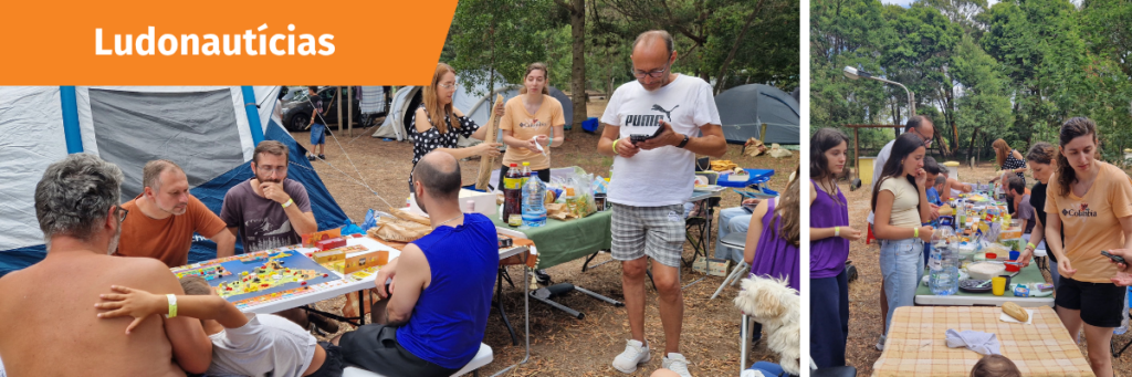O acampamento dos Ludonautas foi um sucesso!