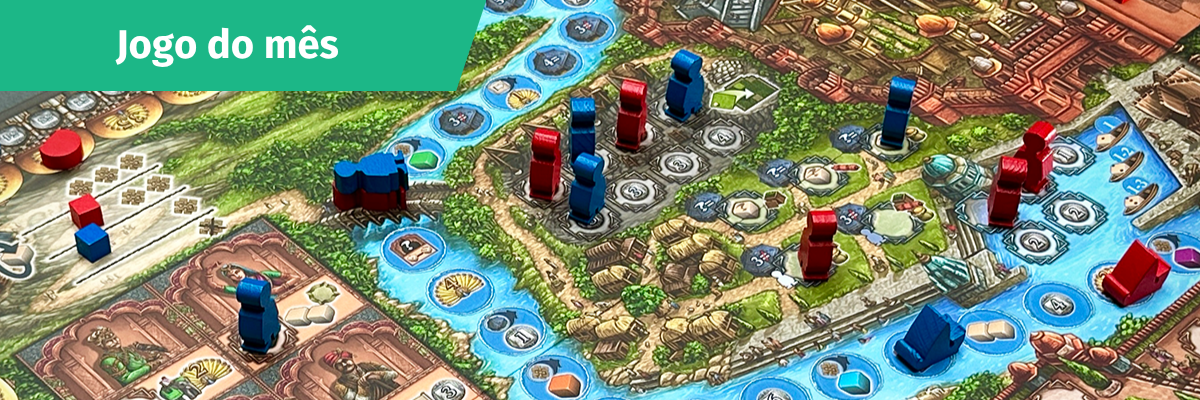 Jogo do Mês – Rajas of the Ganges